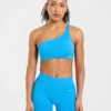 Enhance Nahtloser Ein-Schulter-Sport-BH
