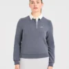 Signature-Polo mit langen Ärmeln