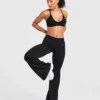 Adapt Nahtlose Leggings mit ausgestelltem Bein