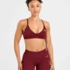 Adapt – Nahtloser Sport-BH mit Trägern