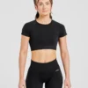 Adapt Seamless Crop-Top
