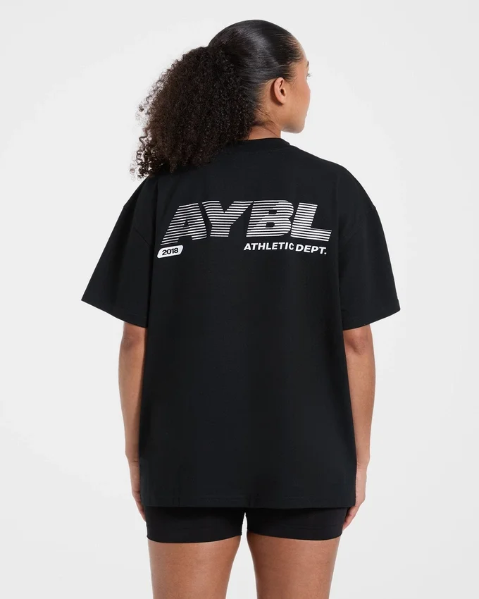 „Athletics Department“ Oversize-T-Shirt