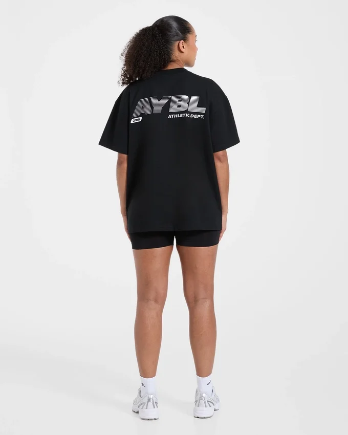 „Athletics Department“ Oversize-T-Shirt