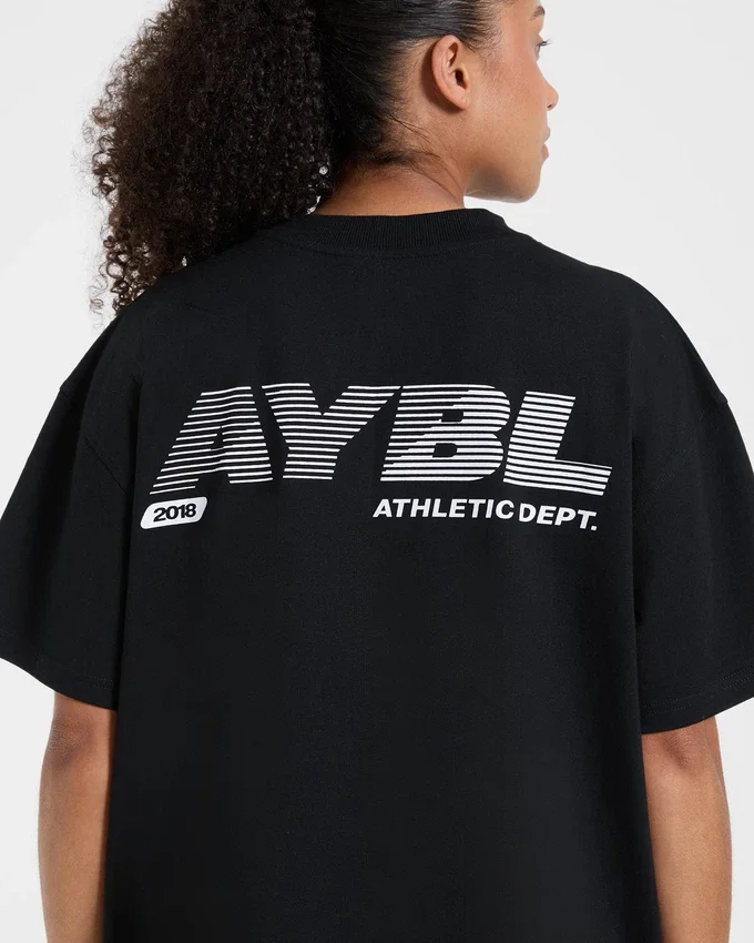 „Athletics Department“ Oversize-T-Shirt