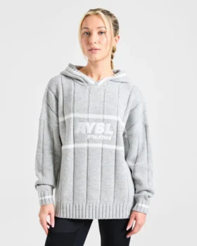 Athletics Oversized-Strick-Hoodie