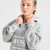 Athletics Oversized-Strick-Hoodie