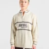 Athletics Oversized-Strickpullover mit 1/4-Reißverschluss