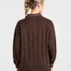 Athletics Oversized-Strickpullover mit 1/4-Reißverschluss