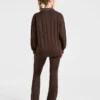 Athletics Oversized-Strickpullover mit 1/4-Reißverschluss