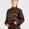Athletics Oversized-Strickpullover mit 1/4-Reißverschluss
