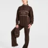 Athletics Oversized-Strickpullover mit 1/4-Reißverschluss