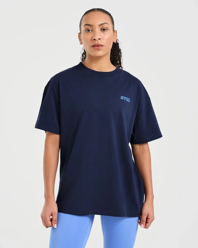 Athletics Retro Oversize-T-Shirt
