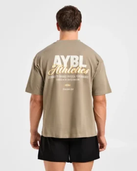 „Athletics Script“ Oversize-T-Shirt