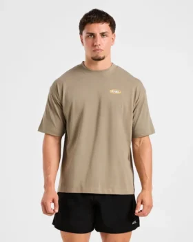 „Athletics Script“ Oversize-T-Shirt