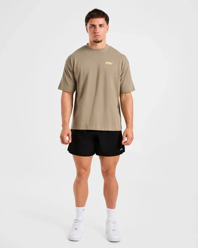 „Athletics Script“ Oversize-T-Shirt
