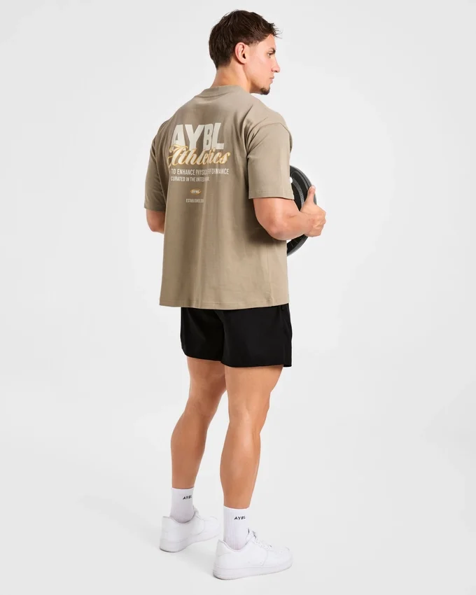 „Athletics Script“ Oversize-T-Shirt