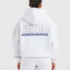 Athletics Track Oversized-Hoodie