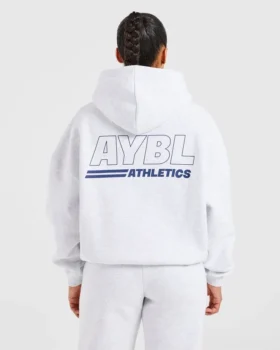 Athletics Track Oversized-Hoodie