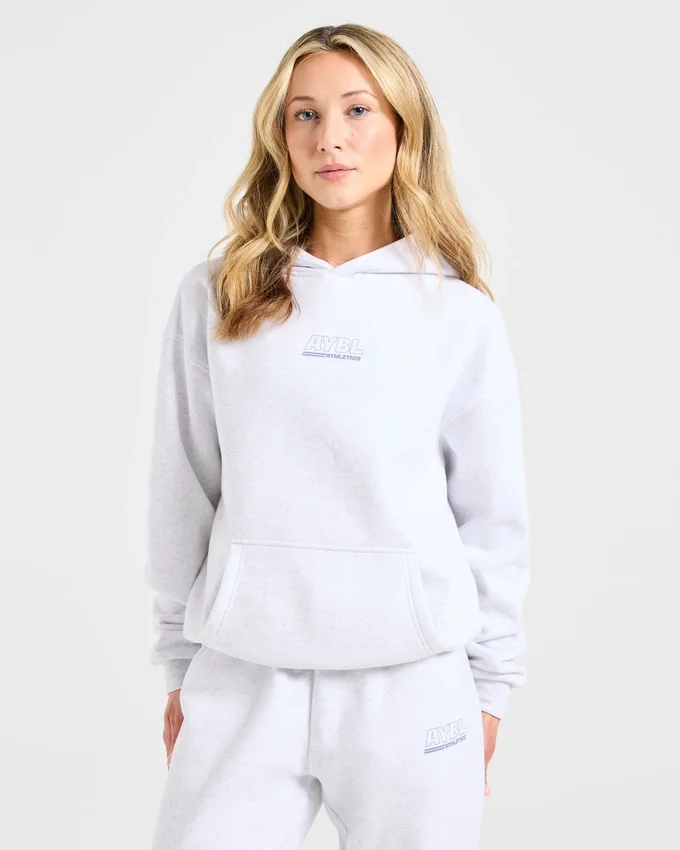 Athletics Track Oversized-Hoodie