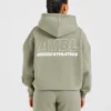 Athletics Track Oversized-Hoodie