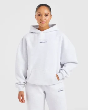 Athletics Track Oversized-Hoodie