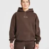 Athletics Track Oversized-Hoodie
