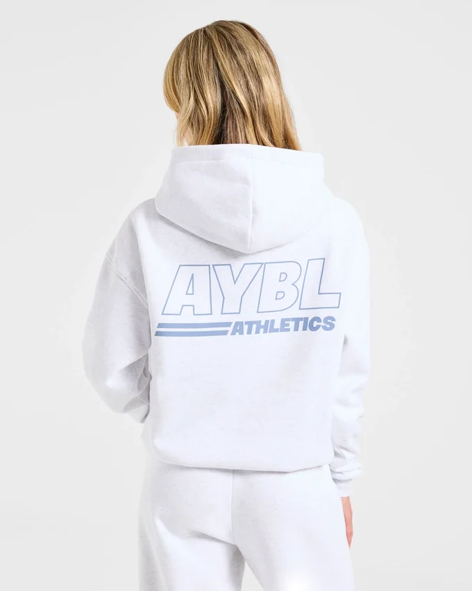 Athletics Track Oversized-Hoodie