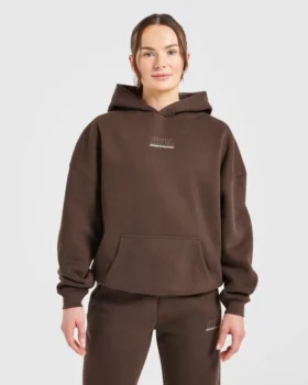 Athletics Track Oversized-Hoodie