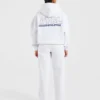 Athletics Track Oversized-Jogginghose mit geradem Bein