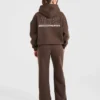 Athletics Track Oversized-Hoodie
