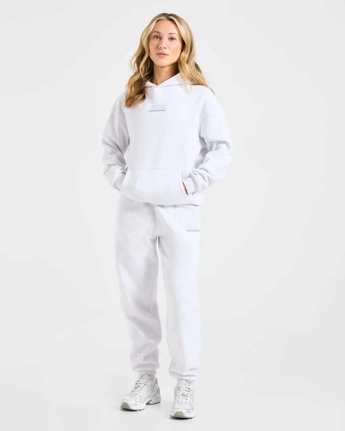 Athletics Track Oversized-Hoodie