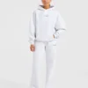 Athletics Track Oversized-Jogginghose mit geradem Bein