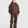 Athletics Track Oversized-Hoodie