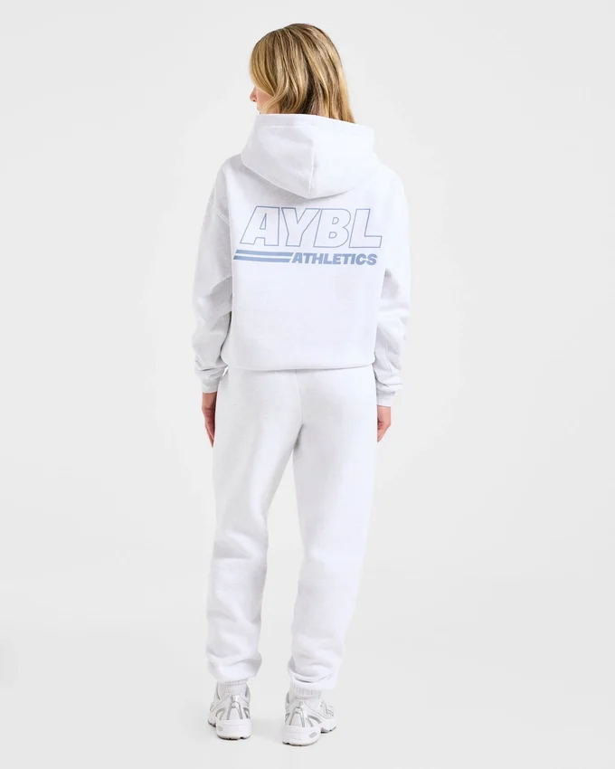 Athletics Track Oversized-Hoodie