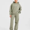Athletics Track Oversized-Hoodie