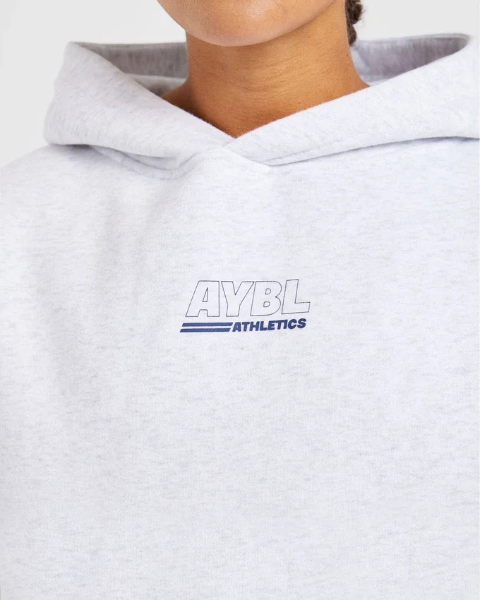 Athletics Track Oversized-Hoodie