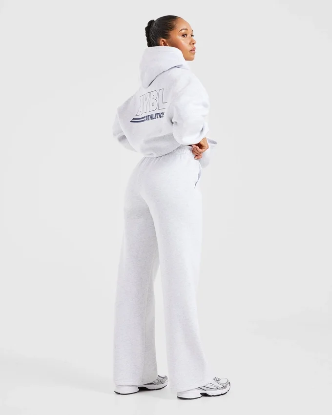 Athletics Track Oversized-Hoodie