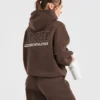 Athletics Track Oversized-Hoodie