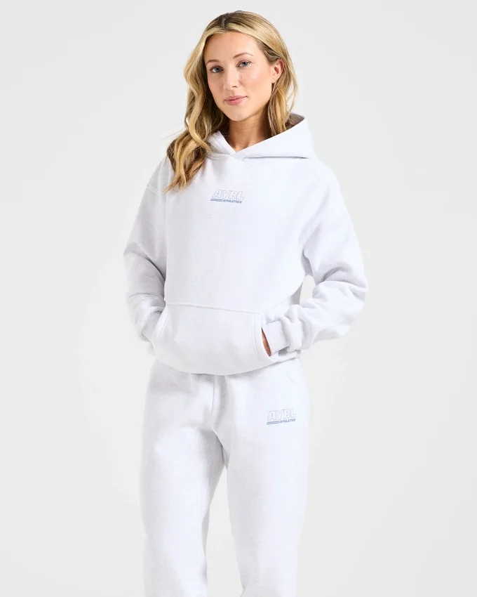 Athletics Track Oversized-Hoodie