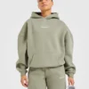 Athletics Track Oversized-Hoodie