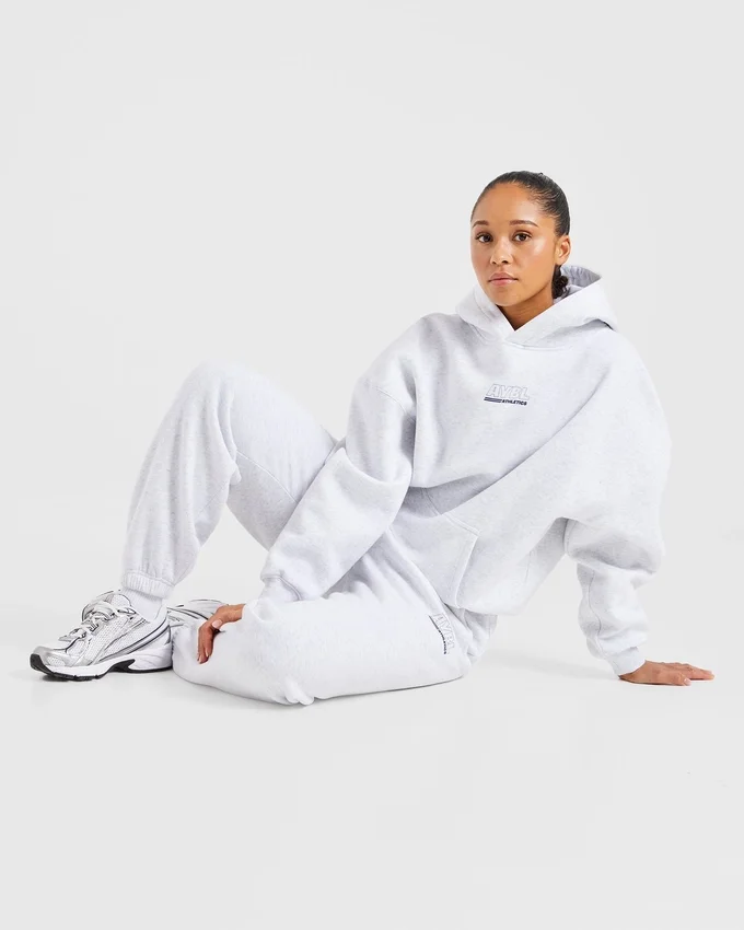 Athletics Track Oversized-Hoodie