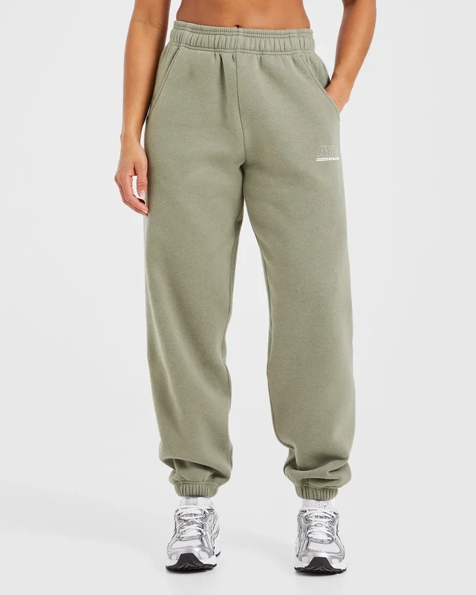 Athletics Track Oversized-Jogginghose