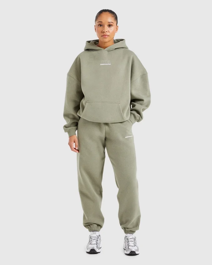 Athletics Track Oversized-Jogginghose