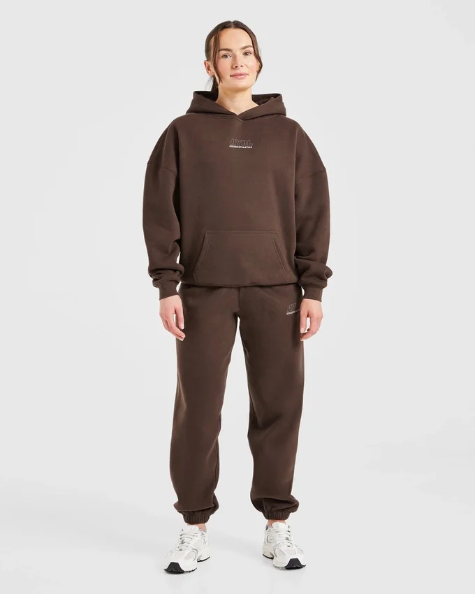Athletics Track Oversized-Jogginghose