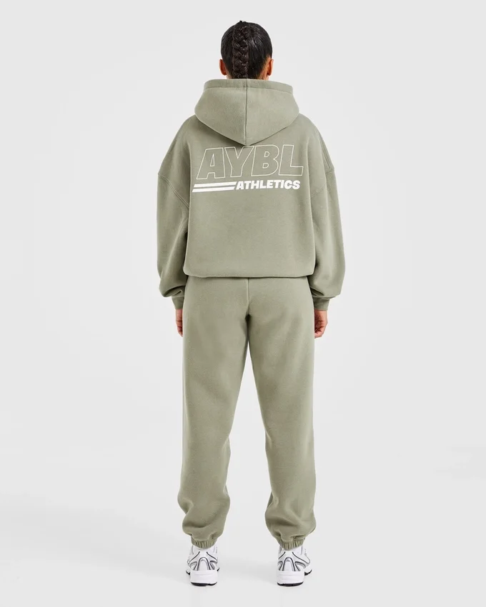Athletics Track Oversized-Jogginghose