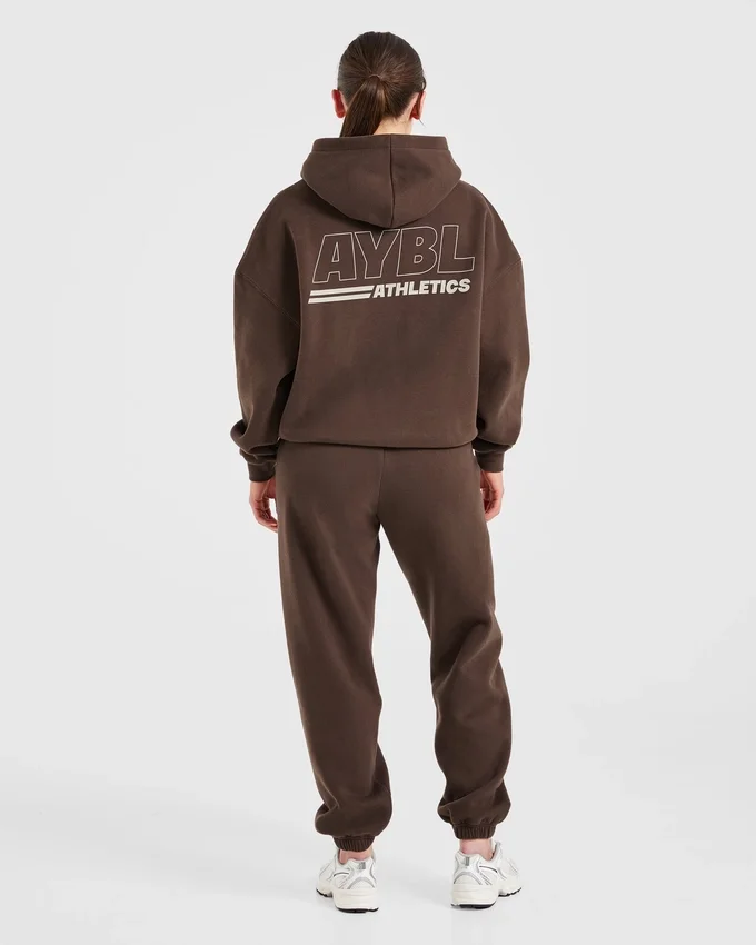 Athletics Track Oversized-Jogginghose