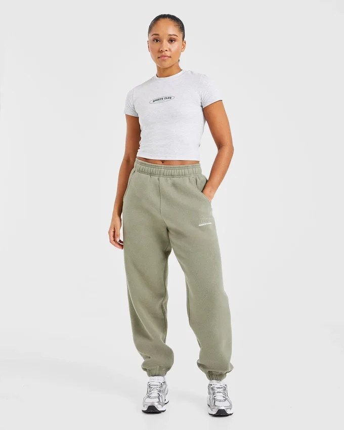 Athletics Track Oversized-Jogginghose