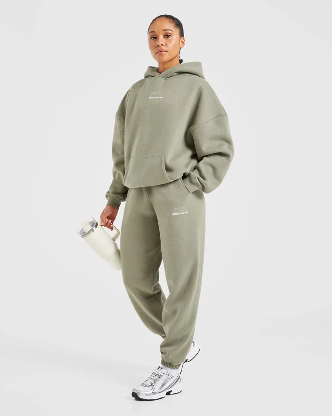Athletics Track Oversized-Jogginghose
