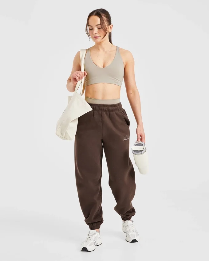 Athletics Track Oversized-Jogginghose
