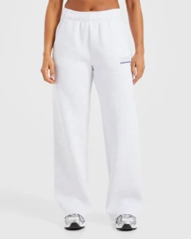 Athletics Track Oversized-Jogginghose mit geradem Bein